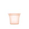 Zip Top 16 oz. Peach Reusable Silicone Small Dish Zippered Storage Container  Z-DSHS-07 - The Home Depot