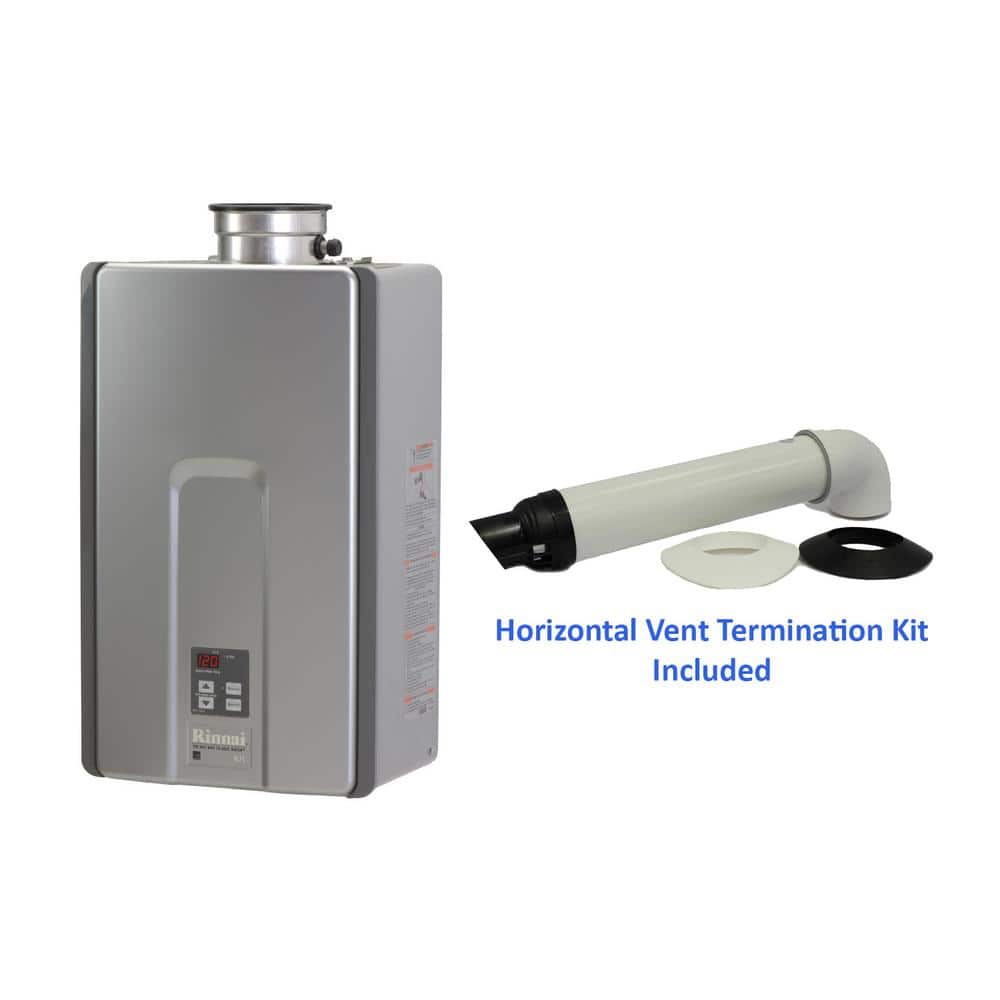 Ranein Tankless Water Heater with Vent Pipe, Indoor 4.3 GPM, 100,000 B