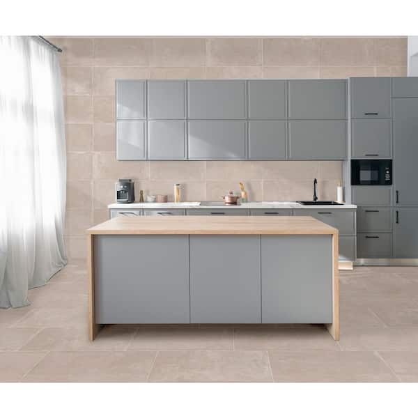 Cement Taupe 15 in. x 30 in. Matte Porcelain Floor and Wall Tile (716.8 sq. ft./Pallet)