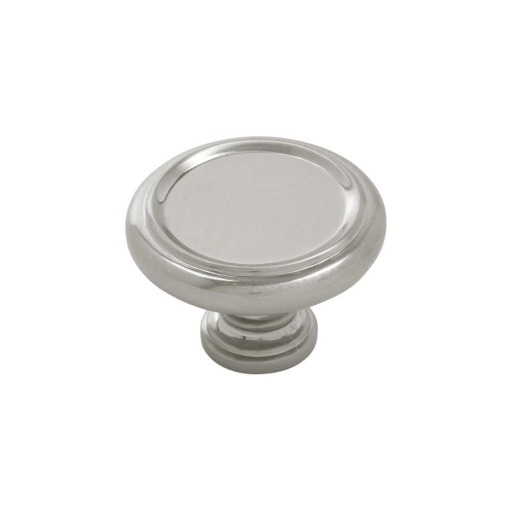 Berkshire Collection 1-1/2 in. (38mm) Satin Nickel Round Cabinet Knob price history on PriceWatchPro