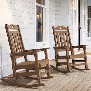 Kelsey Outdoor Acacia Wood Rocking Chair with Footrest – GDFStudio