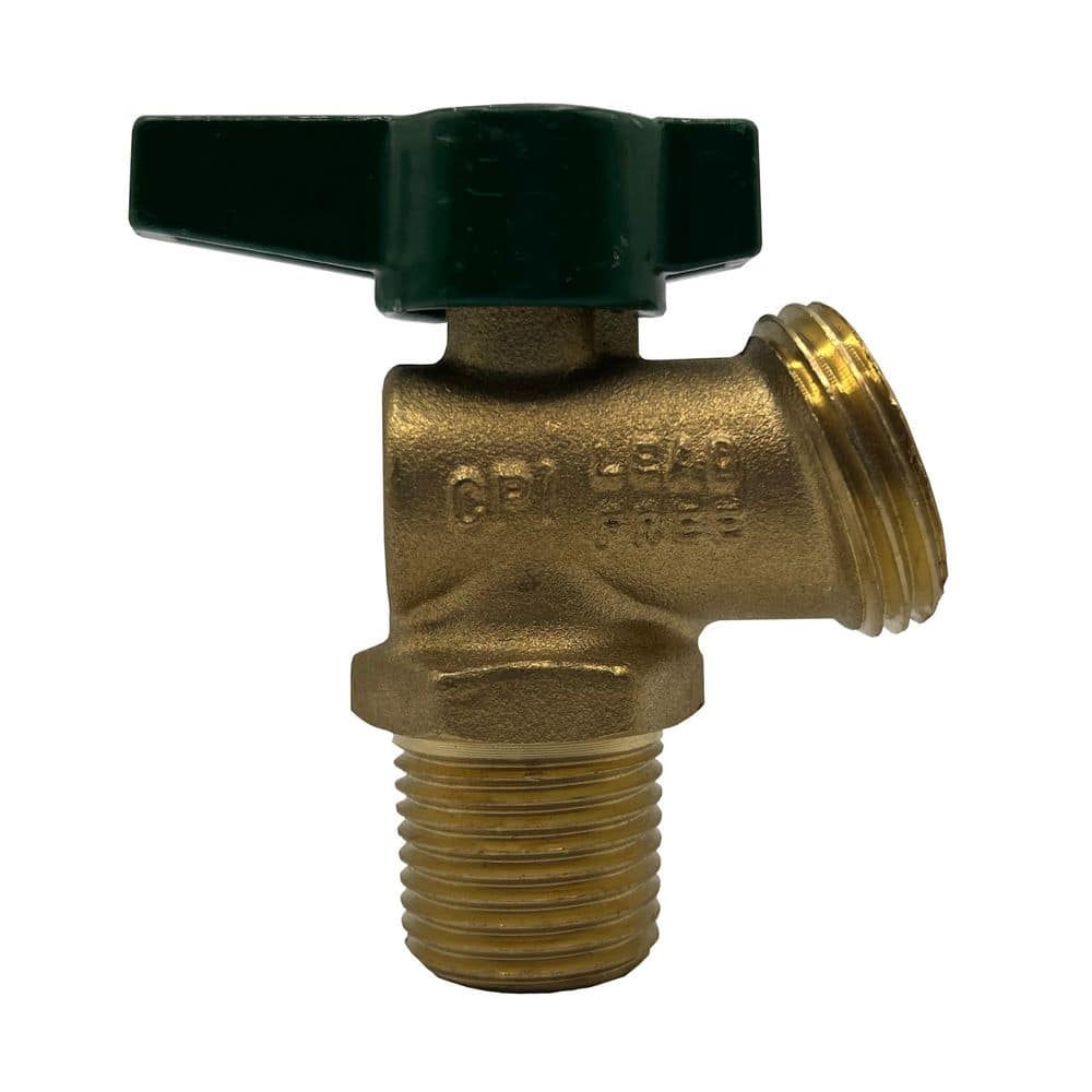 1/2 in. MIP x 3/4 in. MHT Heavy duty Quarter-Turn Brass Boiler Drain price history on PriceWatchPro