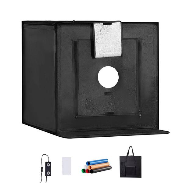 Photographer Color Box SKYSHALO Photo Studio Light Box Framed Photography Wall Art 24 in. x 24 ...