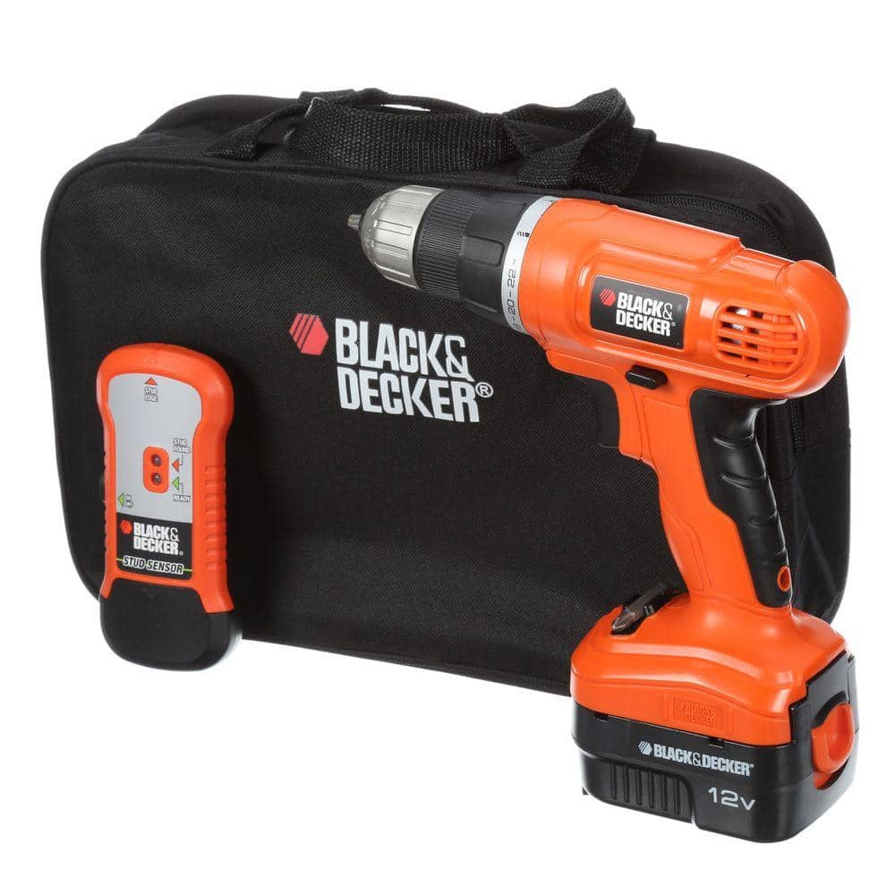 black and decker cordless drill case