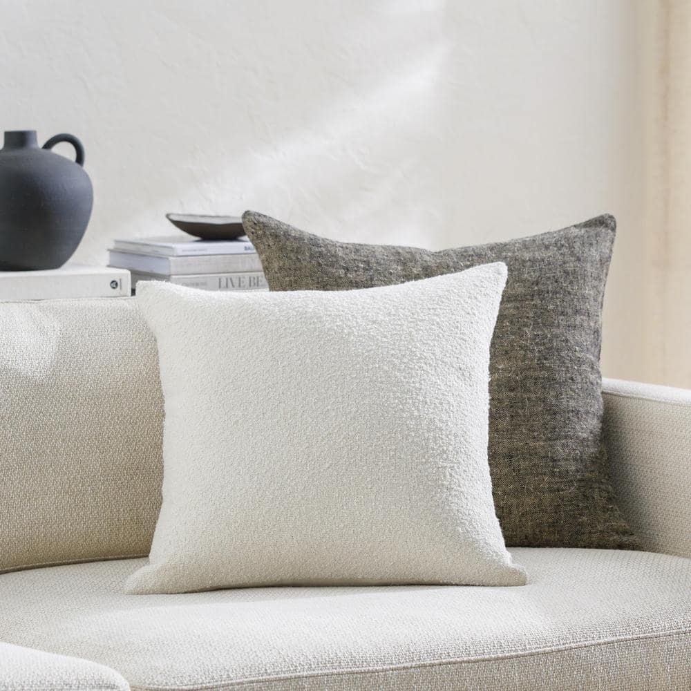 Oskar Modern Square Down-Filled Polyester Throw Pillow