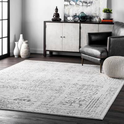 Nuloom Gray 5 X 8 Area Rugs Rugs The Home Depot