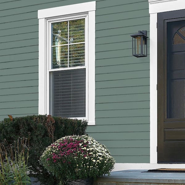 Glidden Premium 1 qt. PPG1136-6 Dwarf Spruce Flat Exterior Latex