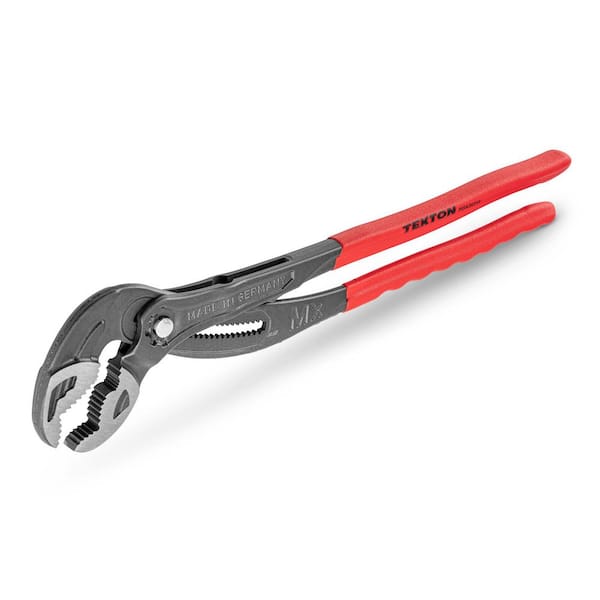 16 in. Angle Nose Push Button Adjustable Tongue and Groove Pliers