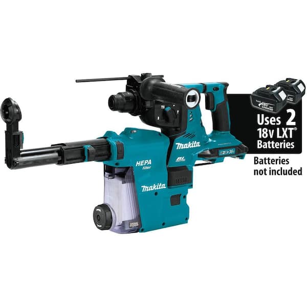 18V X2 LXT 36V 1-1/8 in. Brushless Cordless Rotary Hammer with HEPA Dust Extractor AFT, AWS Capable (Tool-Only)