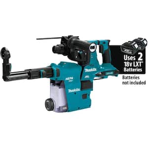 18V X2 LXT 36V 1-1/8 in. Brushless Cordless Rotary Hammer with HEPA Dust Extractor AFT, AWS Capable (Tool-Only)