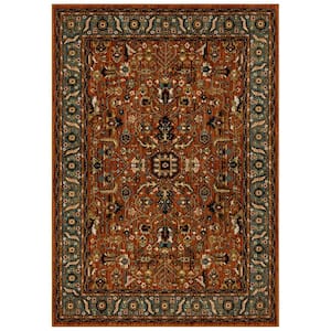 Home Decorators Collection Silk Road Red 2 ft. x 7 ft. Medallion Runner Rug  30902 - The Home Depot