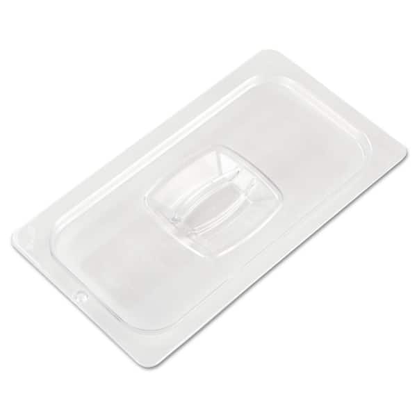 Rubbermaid Commercial Products 1/3 Size Cold Food Pan Cover with Peg Hole