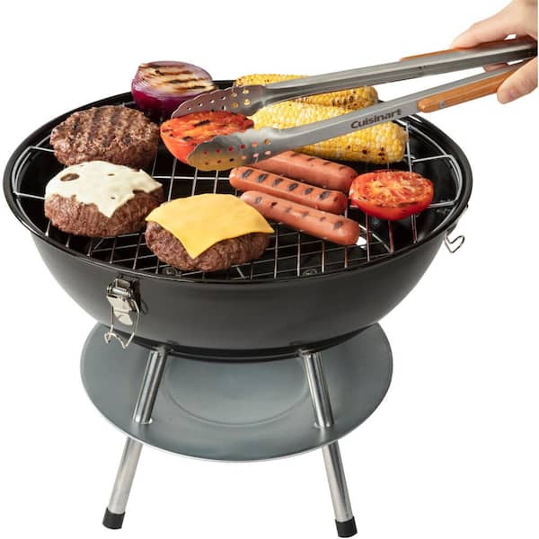  Cuisinart CCG190RB Inch BBQ, 14 x 14 x 15, Portable Charcoal  Grill, 14 (Red) : Patio, Lawn & Garden