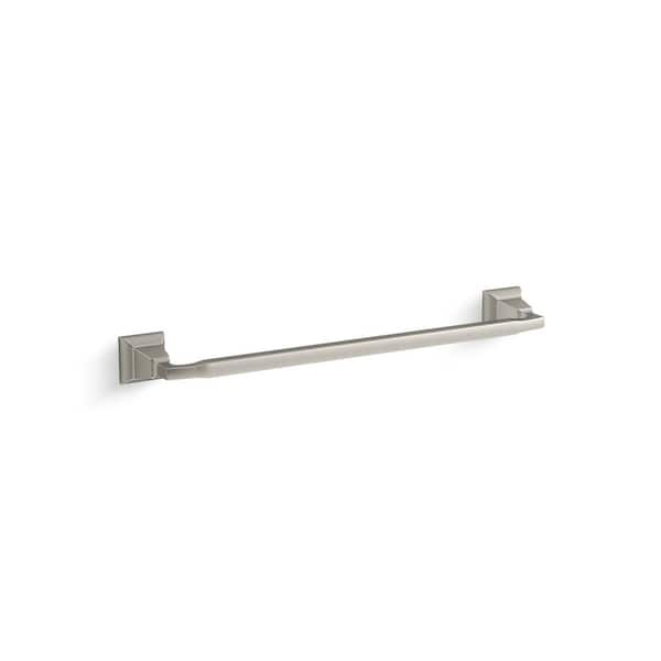 KOHLER Kallan 18 in. Towel Bar in Vibrant Brushed Nickel