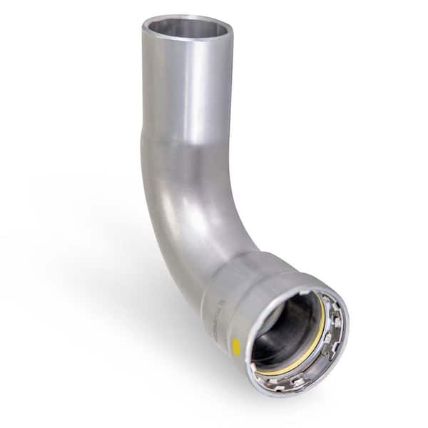 Titan Press 1/2 in. Press. 6 in. D x 2.9 in. L Carbon Steel 90 Street Elbow HNBR Sealed, Yellow Dot, Gas & Fuel Rated