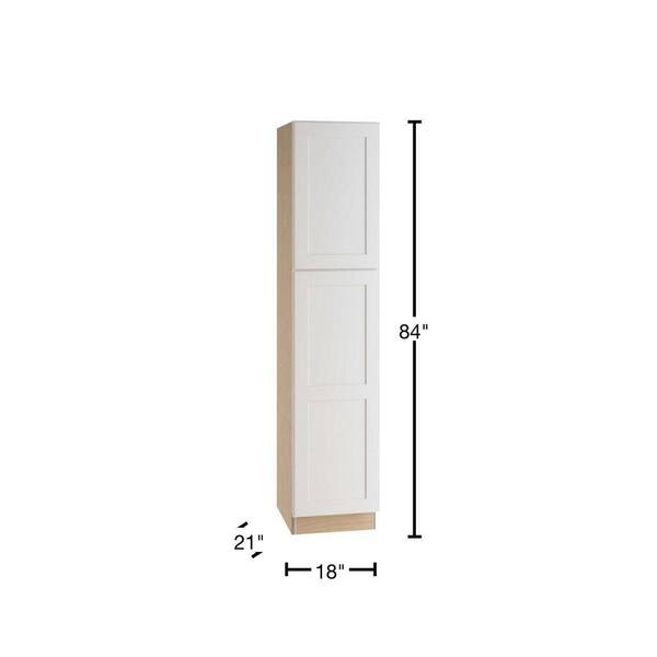 DwellAid Cabinets Liners 18in x 8FT White Shelf Liner for Kitchen