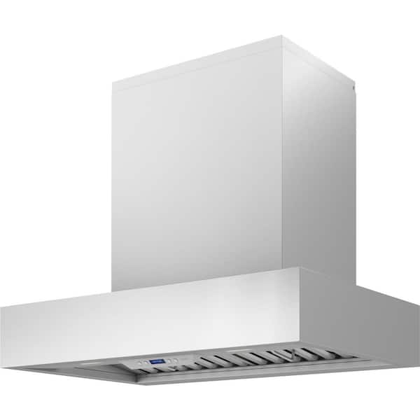 Roma Pro 36 in. 750 CFM Wall Mount with LED Light Range Hood in Stainless Steel