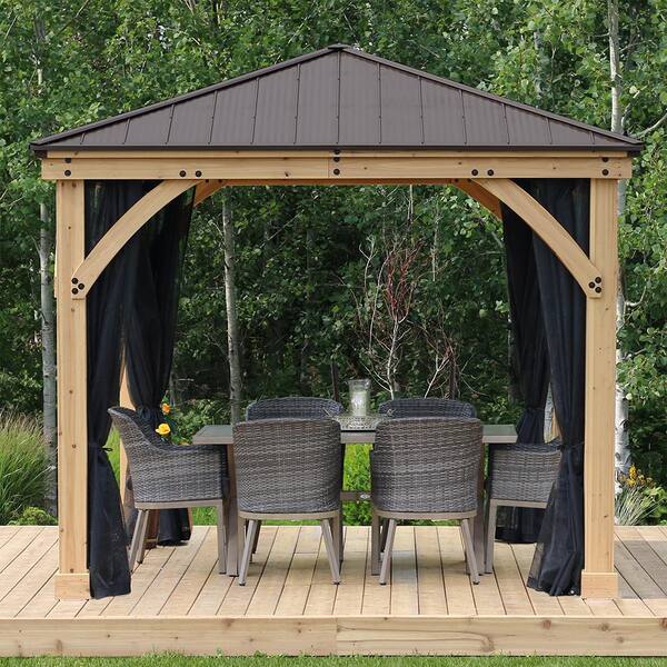 Meridian Gazebo Mosquito Mesh Kit 