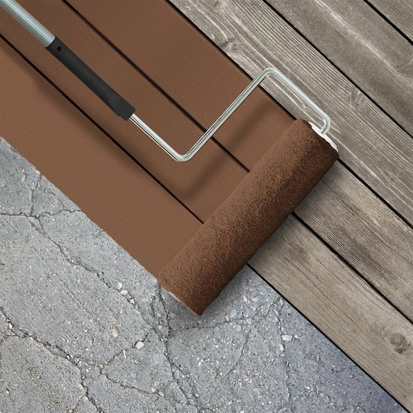 1 gal. #SC-110 Chestnut Low-Lustre Enamel Interior/Exterior Porch and Patio Floor Paint