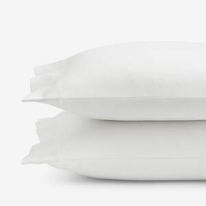 The Company Store Legends Hotel White Solid 400-Thread Count ...