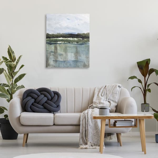 Northwest Lakeside View by Lanie Loreth Unframed Nature Graphic Art Print 40 in. x 30 in.