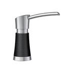 Artona Deck-Mounted Soap and Lotion Dispenser in Anthracite and Stainless