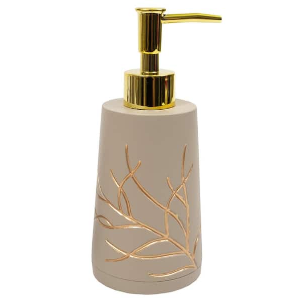 Sweet Home Collection Branches Soap Dispenser or Lotion Pump Bathroom Accessory (1 Piece)