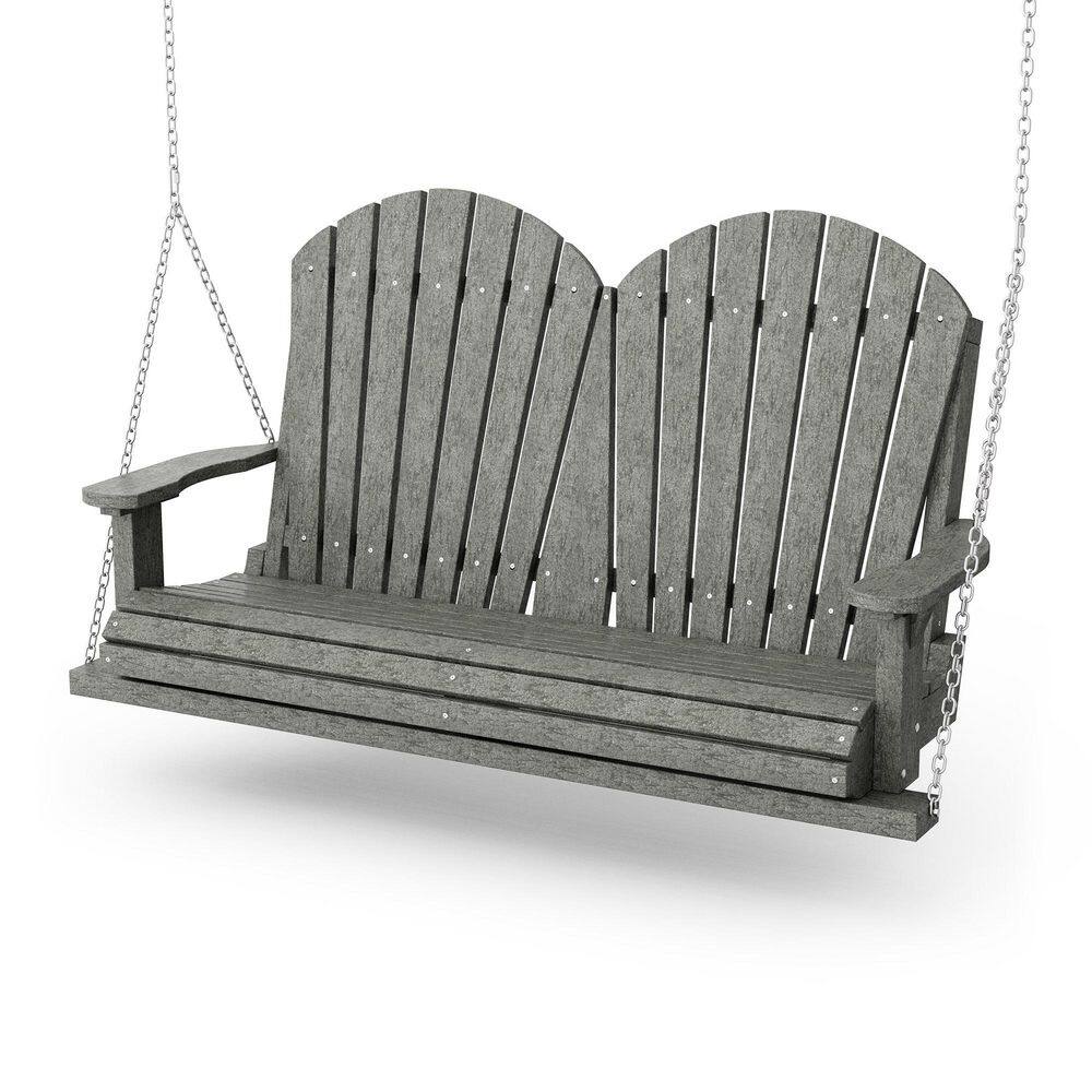 Heritage 2-Person Dark Gray Plastic Porch Swing price history on PriceWatchPro