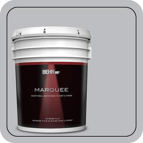 BEHR MARQUEE 5 gal. #N530-3 High Speed Access Flat Exterior Paint & Primer