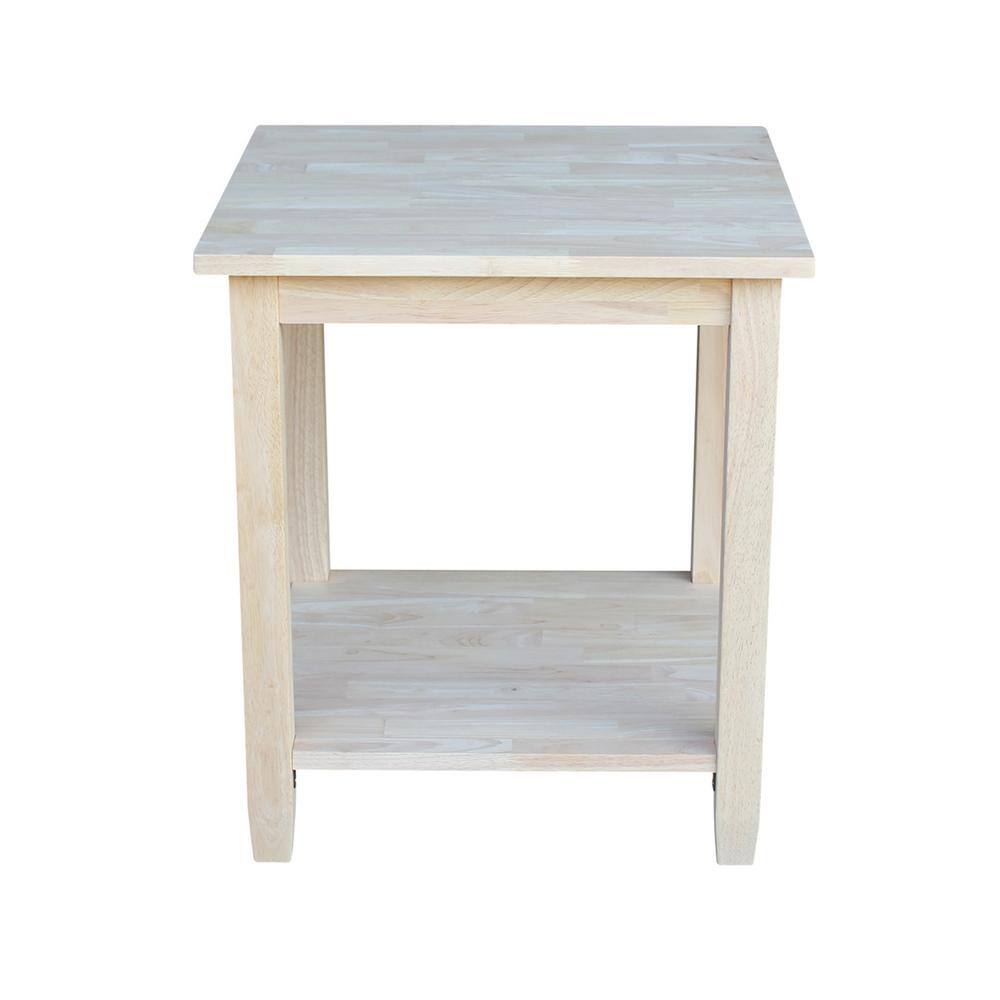 Keystone Unfinished End Table - thumbnail 6
