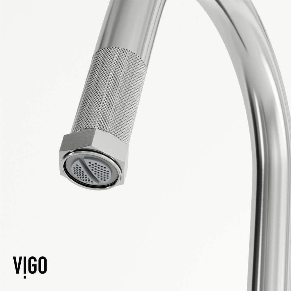 Hart 18" Stainless Steel Pull-Down Kitchen Faucet with Spray