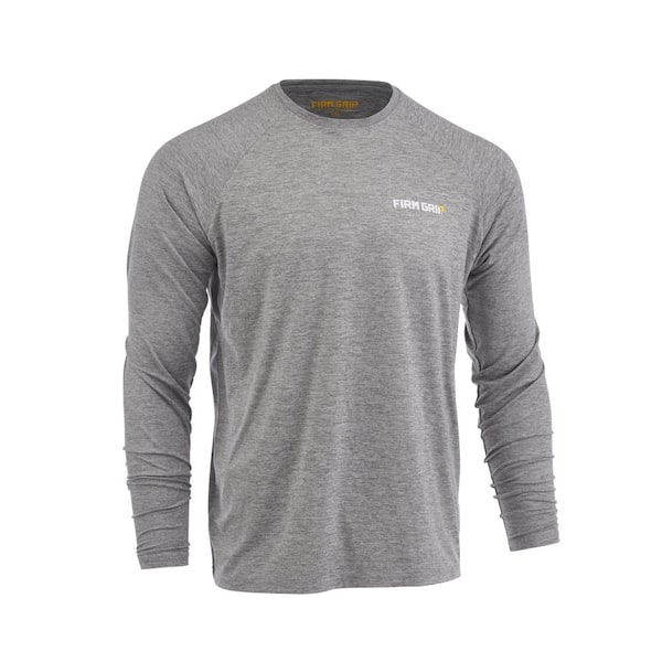 トップス ONC MERINO LONG SLEEVE SHIRTS GRAY 4 Proof 72-Hour Merino UPF Long Sleeve T-Shirt - Charcoal