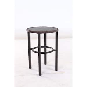 Harper Creek Metal Bar Height Outdoor Dining Table
