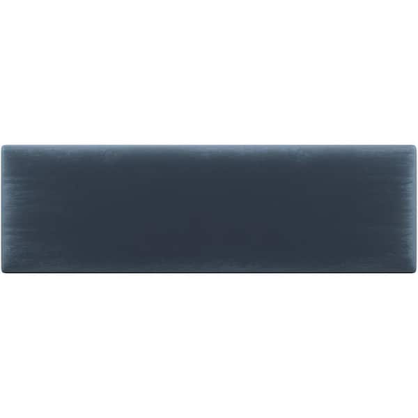 Plush Velvet Peacock Blue Twin-King Upholstered Headboards/Accent Wall Panels