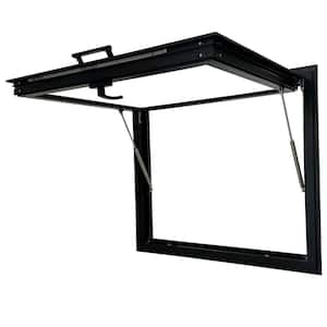Teza 60 in. x 48 in. Aluminum Low-E Double-Pane Clear Glass Awning Window without Screen