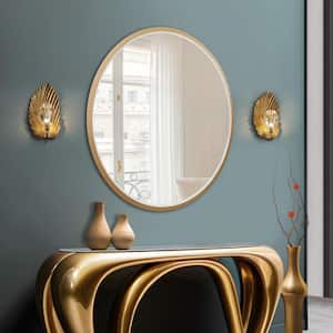 8.7 in. 1-Light Gold Wall Sconce