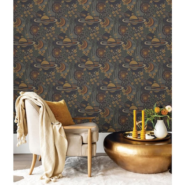 Smoke Ethereal Cosmos Peel and Stick Wallpaper Sample