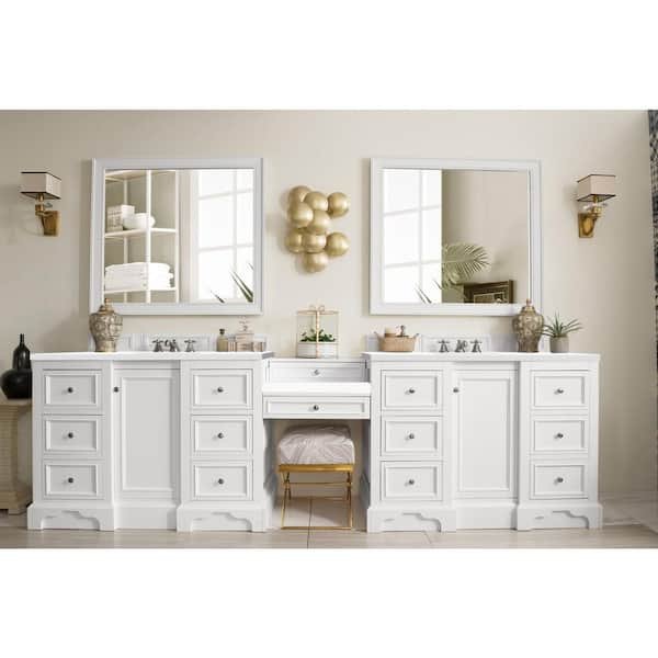 James Martin Vanities De Soto 120.5 in. W x 23.5 in. D x 36.3 in. H ...