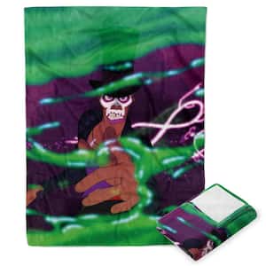 Disney the Princess and the Frog Dr. Familiar Silk Touch Multicolor Throw Blanket