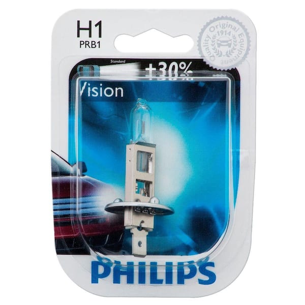 Philips Vision 12258/H1 Headlight Bulb (1-Pack)
