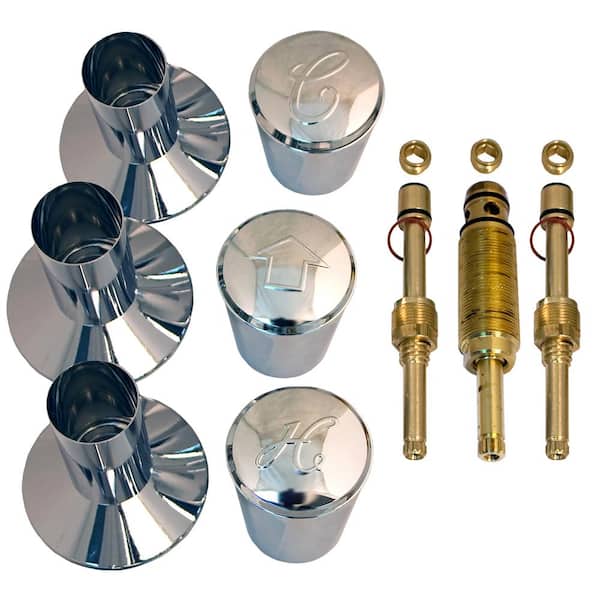 Lincoln Products Tub and Shower Rebuild Kit for Harcraft 3-Handle Faucets