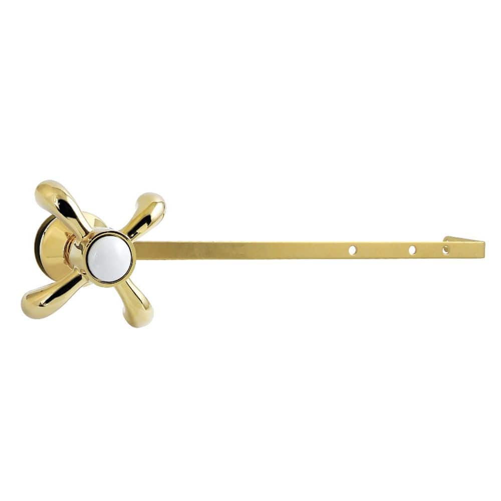 French Country Universal Front or Side Mount Toilet Tank Lever in Polished Brass price history on PriceWatchPro