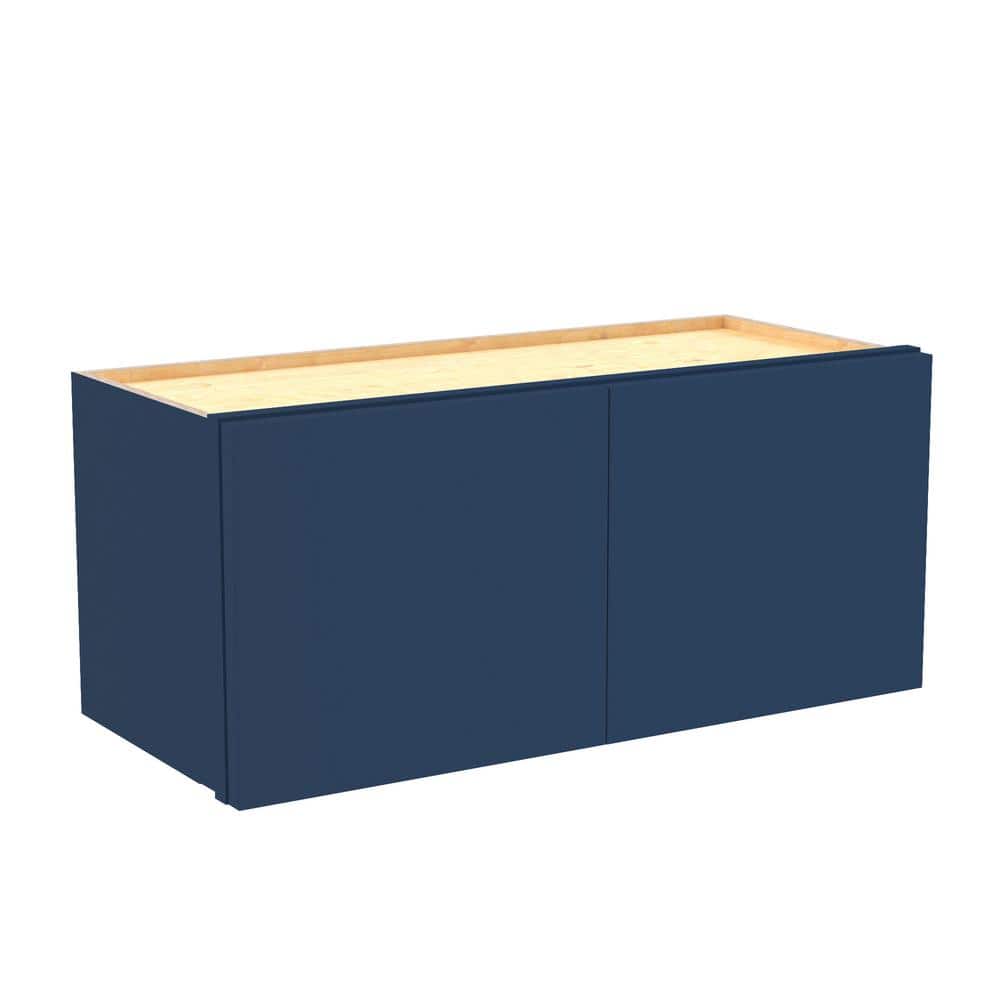Hargrove 24 in. W x 12 in. D x 12 in. H Assembled Plywood Wall Bridge Kitch