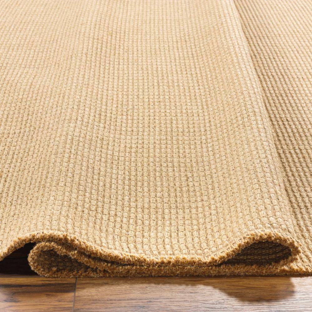 Natural Jute and Polypropylene Rectangular Area Rug, 7'10" x 10'