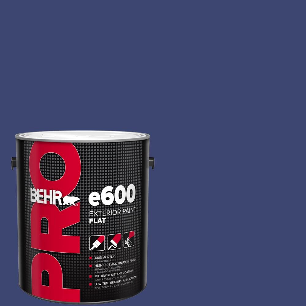 1 gal. #T18-18 Constellation Blue Flat Exterior Paint price history on PriceWatchPro
