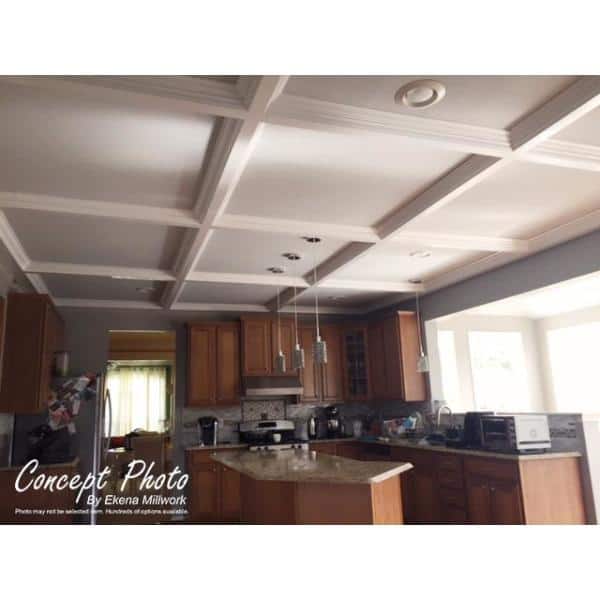 Primed White Urethane Inner Beam for Coffered Ceiling System