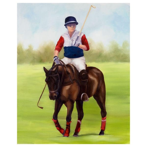 Trademark Fine Art 18 in. x 24 in. Horse of Sport VIII Canvas Art