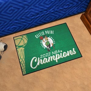 Boston Celtics Green 2022 NBA Finals Champions 1.5 ft. x 2.5 ft. Starter Mat Accent Rug