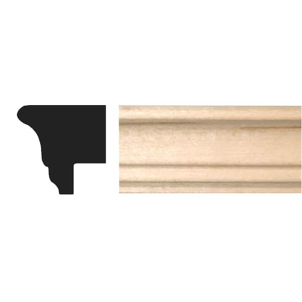 3/4 in. x 3/4 in. x 96 in. Hardwood Picture Frame Moulding
