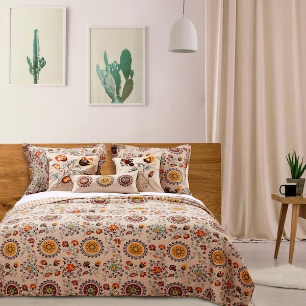 Greenland Home Fashions Andorra Bonus Set, 5-Piece Full/Queen